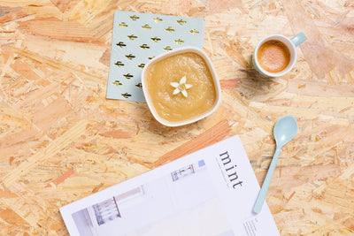 Compote pomme, vanille et fleur d'oranger - Popote Bébé