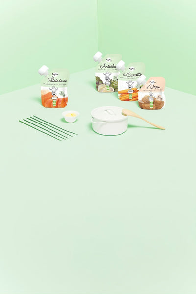 Jardinière de légumes et de veau - Popote Bébé