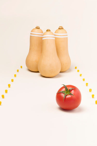 Verrine de légumes maïs, tomate et courge butternut - Popote Bébé