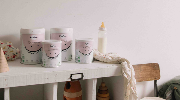 Laits infantiles bio pour bébé