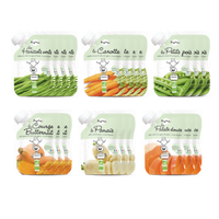 Le pack de gourdes de légumes bio pour bébé