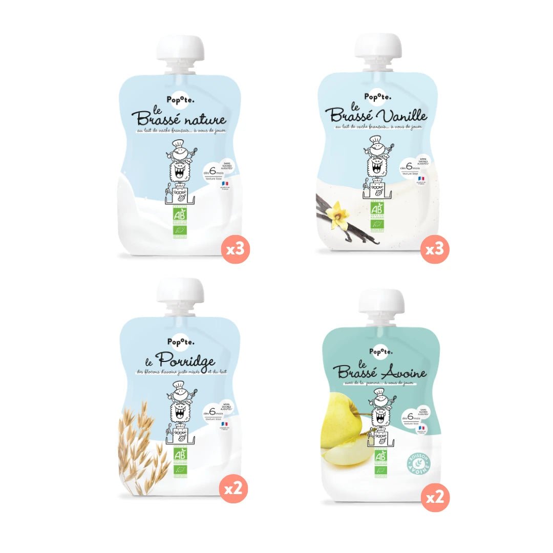 Les brassés pack découverte - Popote Bébé