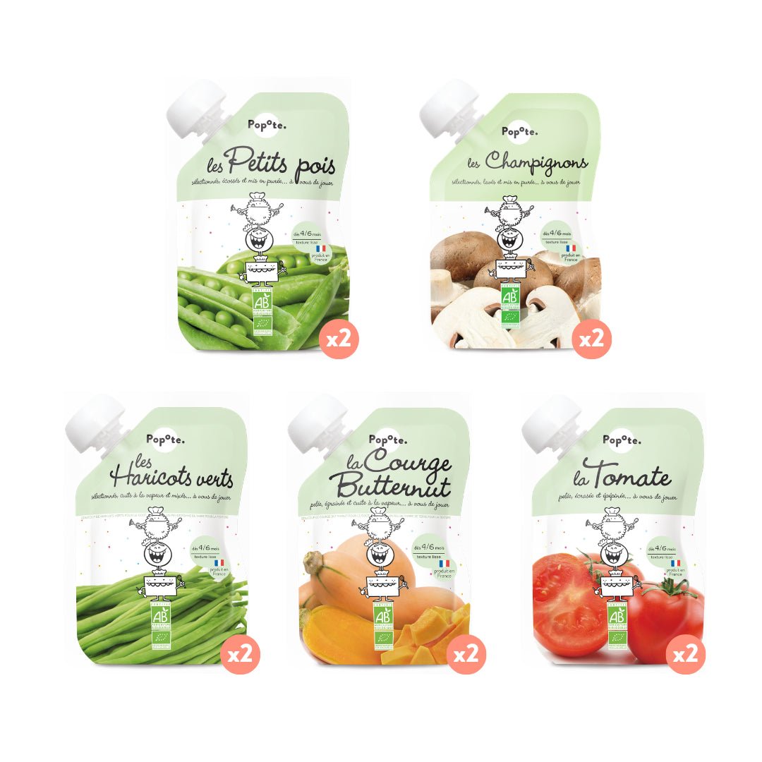 Légumes - le grand classique - Popote Bébé