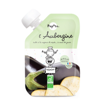 gourde de d'aubergine pour bébé bio