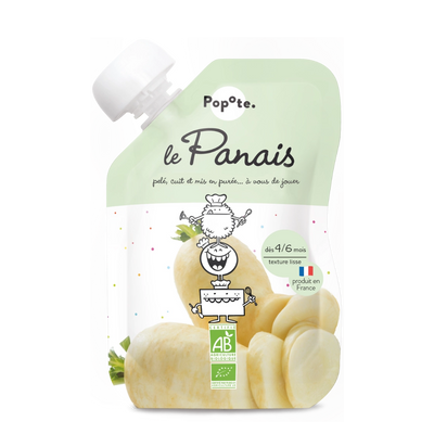 Gourde panais pour bébé bio