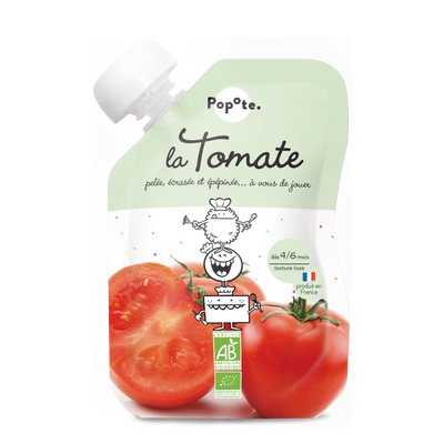 Purée de tomate pour bébé bio