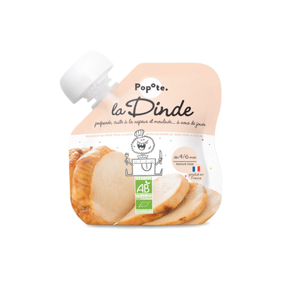 gourde de dinde pour bébé bio
