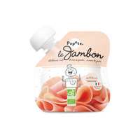 Gourde bio jambon bébé