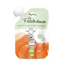 Purée de patate douce pour bébé bio