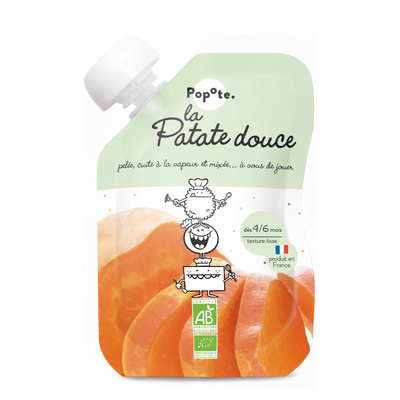 Purée de patate douce pour bébé bio