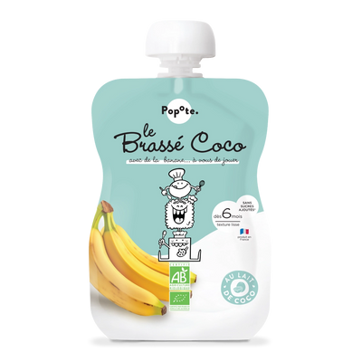 Brassé Coco Banane bio pour bébé dès 6 mois
