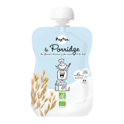 Le Porridge pour bébé bio dès 6 mois