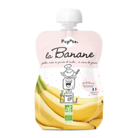 Compote de banane bio pour bébé
