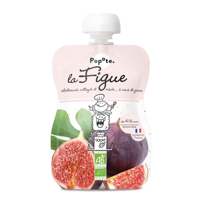 Compote de figue pour bébé bio 