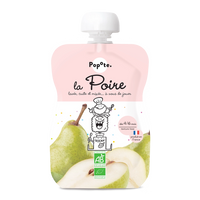 gourde bio pour bébé à la poire
