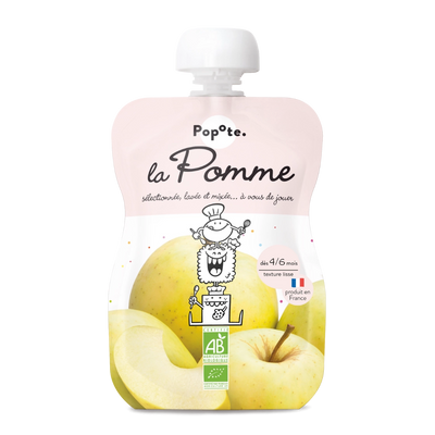 Compote de pomme pour bébé bio