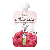 Compote de framboises pour bébé bio
