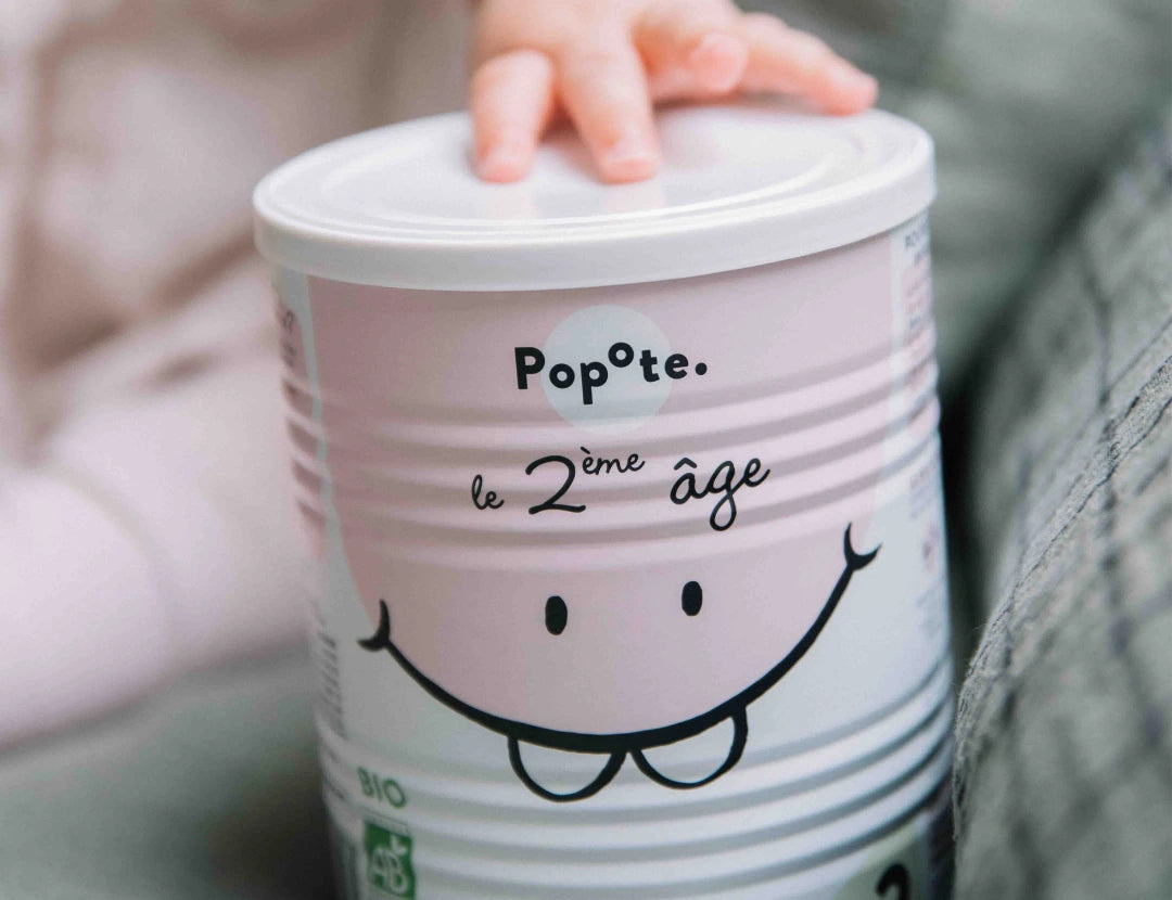 Le lait infantile 2ème age Popote 