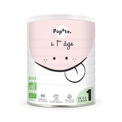 Le Lait 1er âge 400g face avant