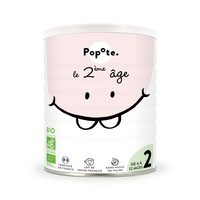 Lait 2ème âge 400g bio pour les bébés de plus de 12 mois