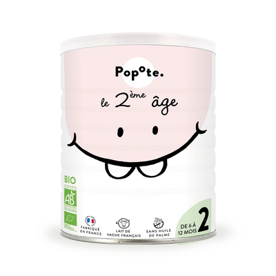 Lait 2ème âge 400g bio pour les bébés de plus de 12 mois