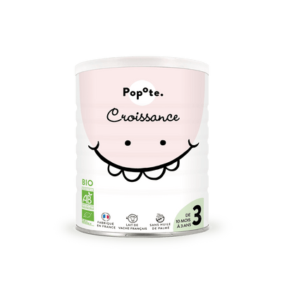 Le Lait 3ème âge Croissance 400g - Popote Bébé