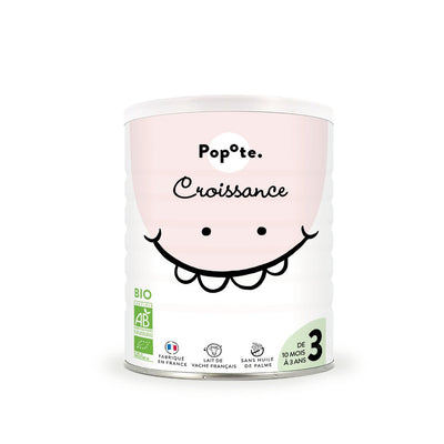 Laits infantiles bio pour bébé