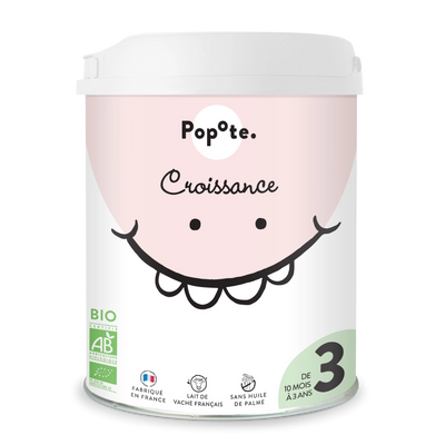 boîte de Le Lait 3ème âge Croissance 800g bio