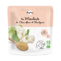 Moulinés Chou-fleur & Boulgour purée bio