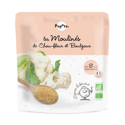 Moulinés Chou-fleur & Boulgour purée bio