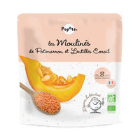 Moulinés Lentilles & Potimarron pour bébé bio