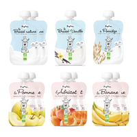 Pack goûter compote et brassé bio pour bébé 