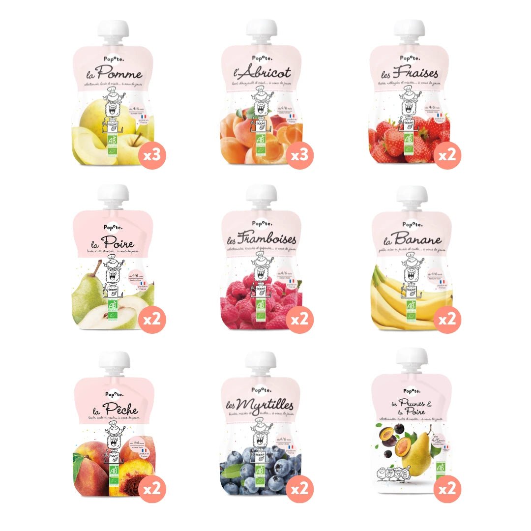 Les premiers fruits - Popote Bébé