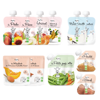 pack week-end bébé dès 8 mois avec fruits, brassés, moulinés, légumes et protéines bio