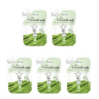 Pack de 5 Popote Haricots verts - Popote Bébé