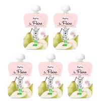 Pack de 5 Popote Poire - Popote Bébé